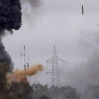 Бомба падает на Триполи