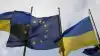 Безвиз как типичная украинская зрада (Флаги Украины и ЕС у Администрации президента в Киеве | REUTERS Valentyn Ogirenko) Флаги Украины и ЕС у…