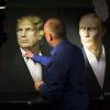 Дональд Трамп должен поговорить с Путиным (Портреты Дональда Трампа и Владимира Путина в пабе Union Jack в Москве | © AP Photo, Alexander Zemlianichenko) Портреты Дональда Тр…