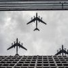 Стратегический 'Медведь'. NI рассказал о Ту-95 (Стратегические бомбардировщики-ракетоносцы Ту-95 МС на тренировке групп парадного строя авиации к па…) Стратегические бомба…