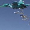 Силы США находились рядом с местом российского авиаудара в Сирии (Бомбардировщик Су-34 ВКС РФ во время нанесения бомбовых авиаударов по объектам ИГ в Сирии | © РИА Но…) Бомбардировщик Су-34…