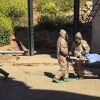 Фейковая дипломатия (Транспортировка пострадавшего во время химической атаки в Хан-Шейхуне в госпиталь города Рейханлы, Турция) Транспортировка пост…