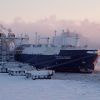 Стратегия высоких широт. Российский СПГ не будет конкурировать с 'трубой' (Танкер Кристоф де Маржери | © Фото : ПАО НОВАТЭК) Танкер Кристоф де Ма…