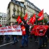 Протест на парижских улицах