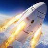 Компания SpaceX впервые отправила астронавтов к МКС (Компания SpaceX впервые отправила астронавтов к МКС) Компания SpaceX впер…