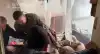 Губернатор Гладков: Своими глазами увидел, насколько в Шебекинском округе организована помощь (Кадр видео. В Шебекино повторный прилёт ударного дрона в квартиру. Произошло обрушение потолочной пл…) Кадр видео. В Шебеки…