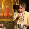 Бесовщина со вкусом голубцов: осквернение Лавры продолжается (© Instagram* (*деятельность Meta по реализации Instagram запрещена в России как экстремистская) / klopotenko) © Instagram* (*деяте…