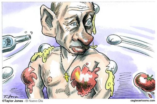 Путин. Карикатура. З…