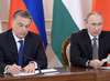 Пресс-конференция Владимира Путина и Виктора Орбана в Будапеште.