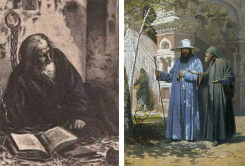 патриарх Никон и протопоп Аввакум патриарх Никон и про…