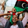 Ливийцы празднуют уб…