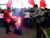 Сожжение флага – ритуал ублюдков (Дружеское сожжение флага НАТО в ответ) Дружеское сожжение ф…