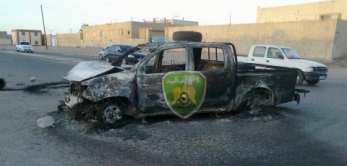 То что осталось от крысиного пикапа после нападения на Chatae Барак То что осталось от к…