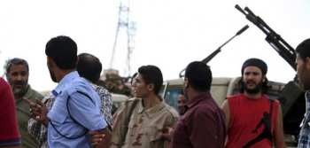 Повстанческий батальон Raf Аллаха Sahati напал на полицейского Бенгази Повстанческий баталь…