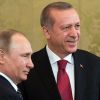 Путин 'крепкий орешек', Эрдоган - под давлением (Президент РФ Владимир Путин и президент Турции Реджеп Тайип Эрдоган во время встречи перед началом ш…) Президент РФ Владими…