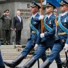 Есть ли выход из украинского кризиса? (Министр обороны США Джеймс Мэттис и министр обороны Украины Степан Полторак на параде в честь Дня не…) Министр обороны США …
