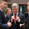 Партнерские отношения. Лукашенко не приехал, а Порошенко попрошайничал (Премьер-министр Хорватии Андрей Пленкович и президент Украины Петр Порошенко на 5-м Саммите Восточно…) Премьер-министр Хорв…