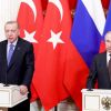 Михеев: одна штанина у Эрдогана уже затрещала (На фото: встреча президента РФ Путина и президента Турции Эрдогана в Москве (Фото: Михаил Климентьев/ТАСС)) На фото: встреча пре…