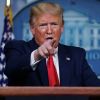 США обдумывают такую месть, чтобы Китай позавидовал России (Президент США Дональд Трамп во время ежедневного брифинга по коронавирусу в Белом доме. 20 апреля 20…) Президент США Дональ…
