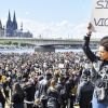 Бунты в Германии: Полиция стала главным врагом всего мира (На фото: акции против расовой дискриминации и полицеского насилия в Германии после смерти в США афро…) На фото: акции проти…