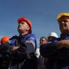 Кризис в Белоруссии: что происходит сейчас? (The National Interest, США) (Сотрудники компании Гродно Азот во время митинга против результатов президентских выборов в Гродно, …) Сотрудники компании …