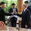 The Times: англичане в ужасе от надвигающегося краха США (Президент РФ Владимир Путин и председатель КНР Си Цзиньпин | © РИА Новости, Алексей Дружинин) Президент РФ Владими…