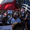BLM на марше: в США призывают уничтожить изучение античности как рассадника 'белой культуры' (New York Times) (Столкновения между сторонниками и противниками акции BLM в Нью-Йорке | © РИА Новости, Стрингер) Столкновения между с…