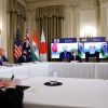 Может ли американская 'четверка' побить русскую 'тройку'? (Президент США Джо Байден принимает участие в саммите лидеров QUAD | © REUTERS / Tom Brenner) Президент США Джо Ба…