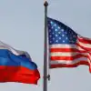 Быстрее, чем многие хотят видеть: готовит ли Запад войну против России (© Фото : Открытые источники / Россия, США, флаги) © Фото : Открытые ис…