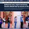 Снайперы, дроны, бронежилеты - избиркомы США готовятся к выборам (Снайперы, дроны, бронежилеты - избиркомы США готовятся к выборам) Снайперы, дроны, бро…