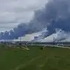 По поводу атаки на российские стратегические аэродромы (Горящий аэродром) Горящий аэродром