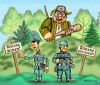 Проблемы индейцев шерифа не волнуют. (русский ватник) русский ватник