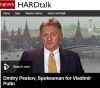 BBC: Интервью с Дмитрием Песковым (Дмитрий Песков, пресс секретарь Владимира Путина) Дмитрий Песков, прес…