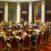 Православие, самодержавие, народность. Традиция или новодел? (Илья Репин. Торжественное заседание Государственного совета 7 мая 1901 года в день столетнего юбилея…) Илья Репин. Торжеств…